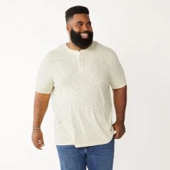 Big & Tall Sonoma Goods For Life® Classic-Fit Henley Alec Green 22 Big & Tall Sonoma Goods For Life® Classic-Fit Henley Alec Green -Sonoma Goods For Life Shop unnamed file 14566