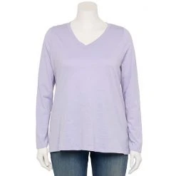 Plus Size Sonoma Goods For Life® Favorite V-Neck Long-Sleeve Tee White 29 Plus Size Sonoma Goods For Life® Favorite V-Neck Long-Sleeve Tee White -Sonoma Goods For Life Shop unnamed file 14592