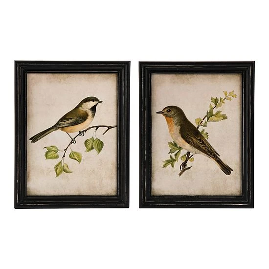 Sonoma Goods For Life® Bird Wall Art 2-piece Set 3 Sonoma Goods For Life® Bird Wall Art 2-piece Set