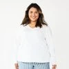Plus Size Sonoma Goods For Life® Favorite Long Sleeve V-Neck Tee - Size 3X -Sonoma Goods For Life Shop unnamed file 14625