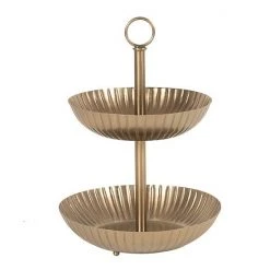 Sonoma Goods For Life® Antique Inspired Brass Finish Decorative Tray Table Decor