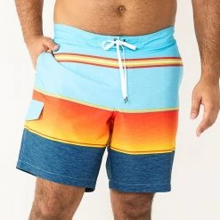 Men's Big & Tall Sonoma Goods For Life® E-Board Swim Trunks Black Stripe -Sonoma Goods For Life Shop unnamed file 14747
