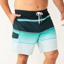 Men's Big & Tall Sonoma Goods For Life® E-Board Swim Trunks Black Stripe -Sonoma Goods For Life Shop unnamed file 14754