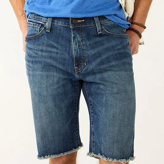 Men's Sonoma Goods For Life® Slim-Fit Denim Shorts Light Blue Wash 8 Men's Sonoma Goods For Life® Slim-Fit Denim Shorts Light Blue Wash - Image 6