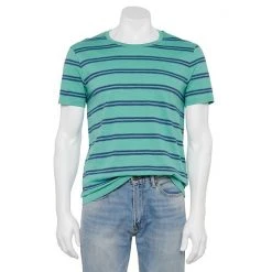 Men's Sonoma Goods For Life® Striped Crewneck Tee Blue Peach Stripe -Sonoma Goods For Life Shop unnamed file 14799