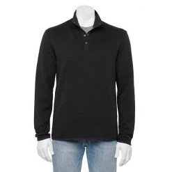 Men's Sonoma Goods For Life® Mockneck Fleece Sweater Gray -Sonoma Goods For Life Shop unnamed file 14810
