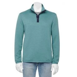 Men's Sonoma Goods For Life® Mockneck Fleece Sweater Gray -Sonoma Goods For Life Shop unnamed file 14811