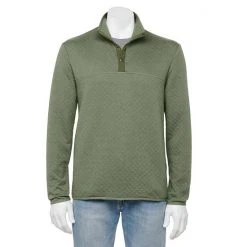 Men's Sonoma Goods For Life® Mockneck Fleece Sweater Gray -Sonoma Goods For Life Shop unnamed file 14812