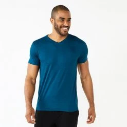 Men's Sonoma Goods For Life® Seriously Soft V-neck Pajama Tee Aqua Sd -Sonoma Goods For Life Shop unnamed file 14817