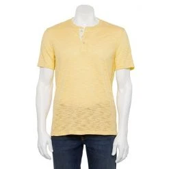 Men's Sonoma Goods For Life® Lightweight Henley Rose -Sonoma Goods For Life Shop unnamed file 14823