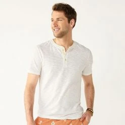 Men's Sonoma Goods For Life® Lightweight Henley Rose -Sonoma Goods For Life Shop unnamed file 14826