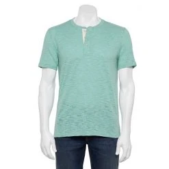 Men's Sonoma Goods For Life® Lightweight Henley Rose -Sonoma Goods For Life Shop unnamed file 14827