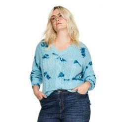 Plus Size Sonoma Goods For Life® Cable Mix Pullover Sweater Warm Ginger -Sonoma Goods For Life Shop unnamed file 14881