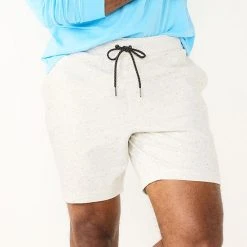 Men's Sonoma Goods For Life® 7" Flex-Wear Knit Jogger Shorts Black -Sonoma Goods For Life Shop unnamed file 14894