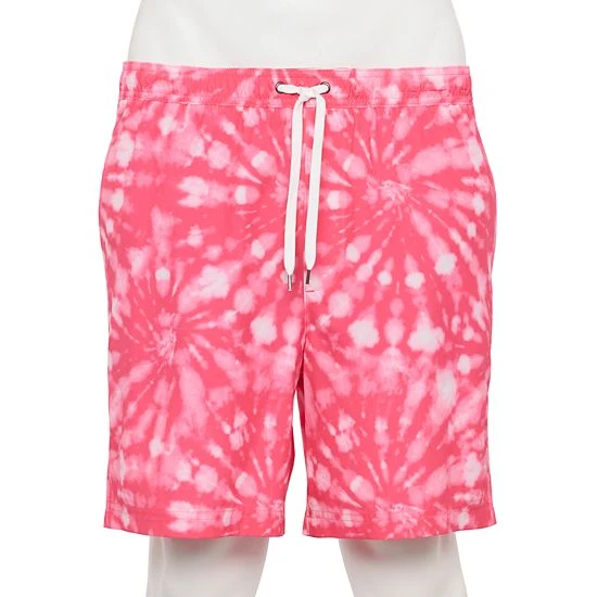 Men's Sonoma Goods For Life® Compression Lined Swim Trunks Coral Stripe 13 Men's Sonoma Goods For Life® Compression Lined Swim Trunks Coral Stripe - Image 11