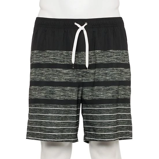 Men's Sonoma Goods For Life® Compression Lined Swim Trunks Coral Stripe 15 Men's Sonoma Goods For Life® Compression Lined Swim Trunks Coral Stripe - Image 13