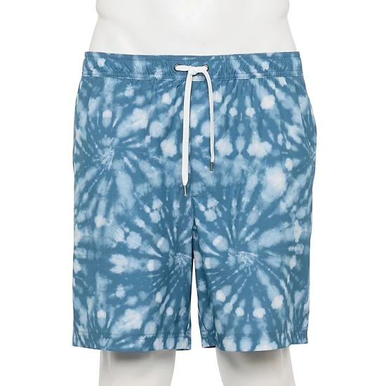 Men's Sonoma Goods For Life® Compression Lined Swim Trunks Coral Stripe 19 Men's Sonoma Goods For Life® Compression Lined Swim Trunks Coral Stripe - Image 17