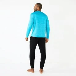 Men's Sonoma Goods For Life® Lush Luxe Crewneck Sleep Tee Aqua Sd -Sonoma Goods For Life Shop unnamed file 14932