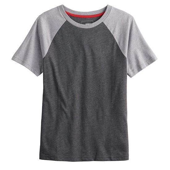 Boys 8-20 Sonoma Goods For Life® Everyday Raglan Tee In Regular & Husky Geniva Blue 5 Boys 8-20 Sonoma Goods For Life® Everyday Raglan Tee In Regular & Husky Geniva Blue - Image 3