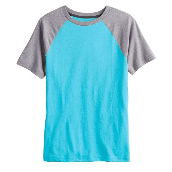 Boys 8-20 Sonoma Goods For Life® Everyday Raglan Tee In Regular & Husky Geniva Blue 8 Boys 8-20 Sonoma Goods For Life® Everyday Raglan Tee In Regular & Husky Geniva Blue - Image 6