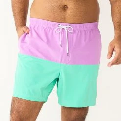 Men's Big & Tall Sonoma Goods For Life® Colorblock Swim Trunks Purple Aqua Block 16 Men's Big & Tall Sonoma Goods For Life® Colorblock Swim Trunks Purple Aqua Block -Sonoma Goods For Life Shop unnamed file 15006