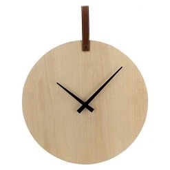 Sonoma Goods For Life® Faux Leather Wall Clock