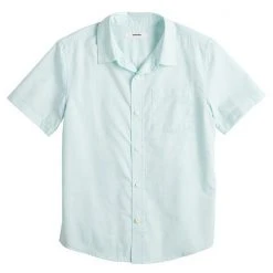 Boys 8-20 Sonoma Goods For Life® Short Sleeve Button-Up Shirt In Regular & Husky Sarasota Blue -Sonoma Goods For Life Shop unnamed file 15029