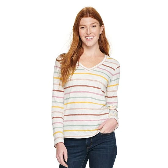 Women's Sonoma Goods For Life® Everyday V-Neck Tee Do Good 17 Women's Sonoma Goods For Life® Everyday V-Neck Tee Do Good - Image 15