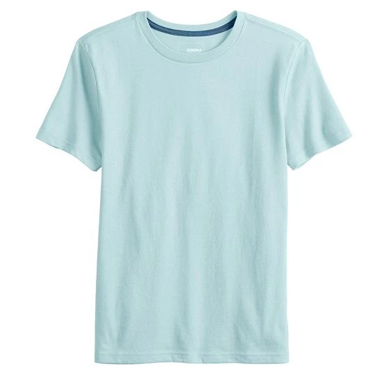 Boys 8-20 Sonoma Goods For Life® Everyday Solid Tee In Regular & Husky Resolute Blue 4 Boys 8-20 Sonoma Goods For Life® Everyday Solid Tee In Regular & Husky Resolute Blue - Image 2