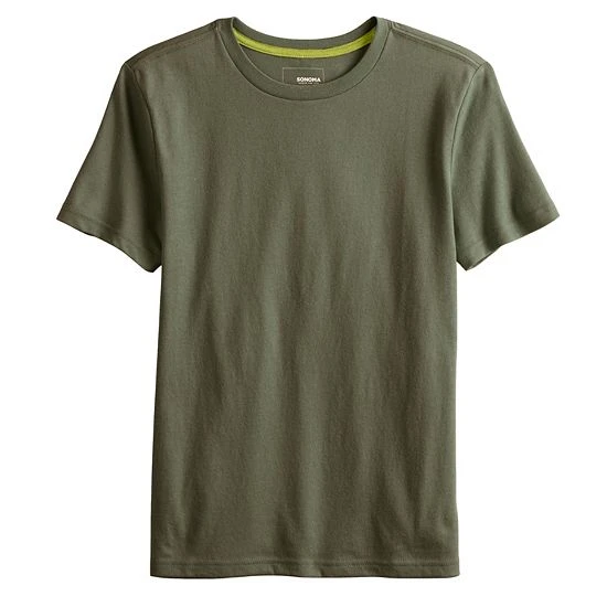 Boys 8-20 Sonoma Goods For Life® Everyday Solid Tee In Regular & Husky Resolute Blue 13 Boys 8-20 Sonoma Goods For Life® Everyday Solid Tee In Regular & Husky Resolute Blue - Image 11