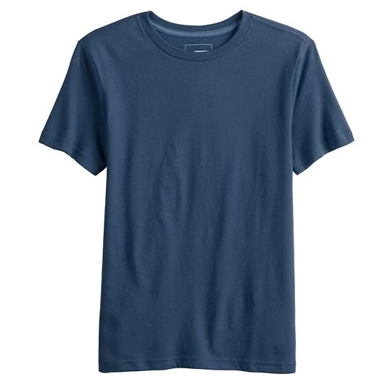 Boys 8-20 Sonoma Goods For Life® Everyday Solid Tee In Regular & Husky Resolute Blue 14 Boys 8-20 Sonoma Goods For Life® Everyday Solid Tee In Regular & Husky Resolute Blue - Image 12