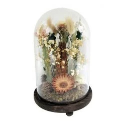 Sonoma Goods For Life® Dried Flowers Cloche Table Decor