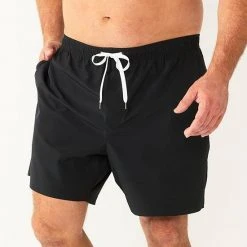 Men's Big & Tall Sonoma Goods For Life® Solid Swim Trunks Pink -Sonoma Goods For Life Shop unnamed file 15128