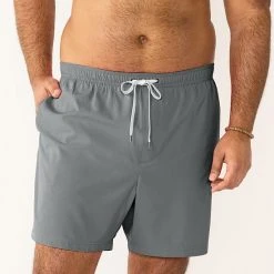 Men's Big & Tall Sonoma Goods For Life® Solid Swim Trunks Pink -Sonoma Goods For Life Shop unnamed file 15129