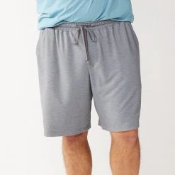 Big & Tall Sonoma Goods For Life® Super Soft Sleep Shorts Titanium Heather -Sonoma Goods For Life Shop unnamed file 15160
