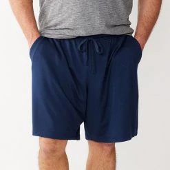 Big & Tall Sonoma Goods For Life® Super Soft Sleep Shorts Titanium Heather -Sonoma Goods For Life Shop unnamed file 15161