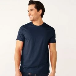 Men's Sonoma Goods For Life® Supersoft Crewneck Pajama Tee Clear Sail -Sonoma Goods For Life Shop unnamed file 15175