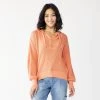 Women's Sonoma Goods For Life® Button Up Hooded Sweater Carolina Peach -Sonoma Goods For Life Shop unnamed file 15212