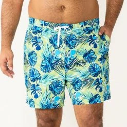 Men's Big & Tall Sonoma Goods For Life® Swim Trunks Jazzy Palm -Sonoma Goods For Life Shop unnamed file 15231