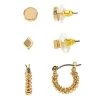 Sonoma Goods For Life® Gold Tone Metal Posts And Mini Hoop Earring Set -Sonoma Goods For Life Shop unnamed file 15256