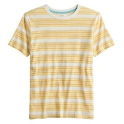 Boys 8-20 Sonoma Goods For Life® Supersoft Striped Tee Black Stripe