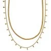 Sonoma Goods For Life® Gold Tone 2 Row Snake And Shaky Chain Necklace -Sonoma Goods For Life Shop unnamed file 15361