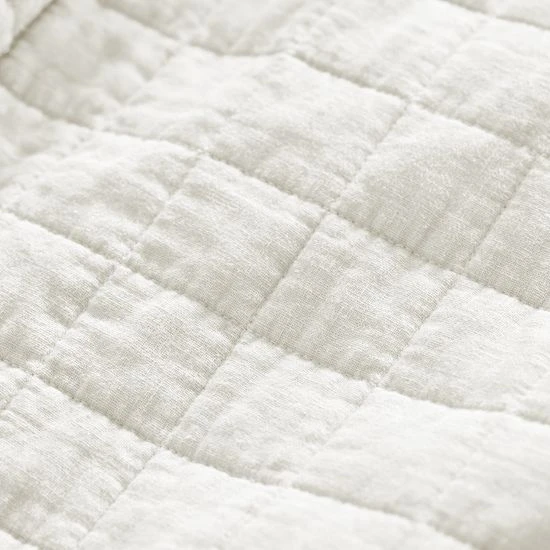 Sonoma Goods For Life® Cotton Linen Quilt Or Shams Gray 4 Sonoma Goods For Life® Cotton Linen Quilt Or Shams Gray - Image 3