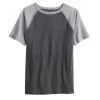 Boys 8-20 Sonoma Goods For Life® Sensory Adaptive Everyday Raglan Tee Gunny Gray