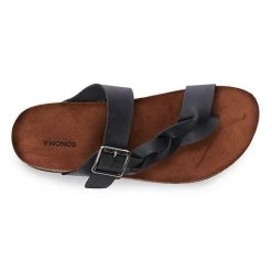 Sonoma Goods For Life® Airbrush Leather Women's Sandals Black -Sonoma Goods For Life Shop unnamed file 15429