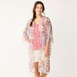 Women's Sonoma Goods For Life® Watercolor Ikat Long Kimono Ivory Multi 8 Women's Sonoma Goods For Life® Watercolor Ikat Long Kimono Ivory Multi -Sonoma Goods For Life Shop unnamed file 15440