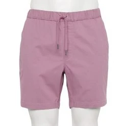 Men's Sonoma Goods For Life® Pull-On 7-inch Shorts Lavender