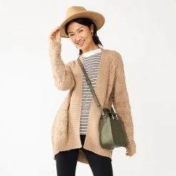 Women's Sonoma Goods For Life® Plush Cable Cardigan Black 14 Women's Sonoma Goods For Life® Plush Cable Cardigan Black -Sonoma Goods For Life Shop unnamed file 1558