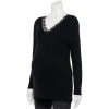 Maternity Sonoma Goods For Life® Lace Trim Sweater Black -Sonoma Goods For Life Shop unnamed file 15621
