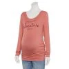Maternity Sonoma Goods For Life® Essential Scoopneck Long Sleeve Tee Mystic Aqua -Sonoma Goods For Life Shop unnamed file 15628